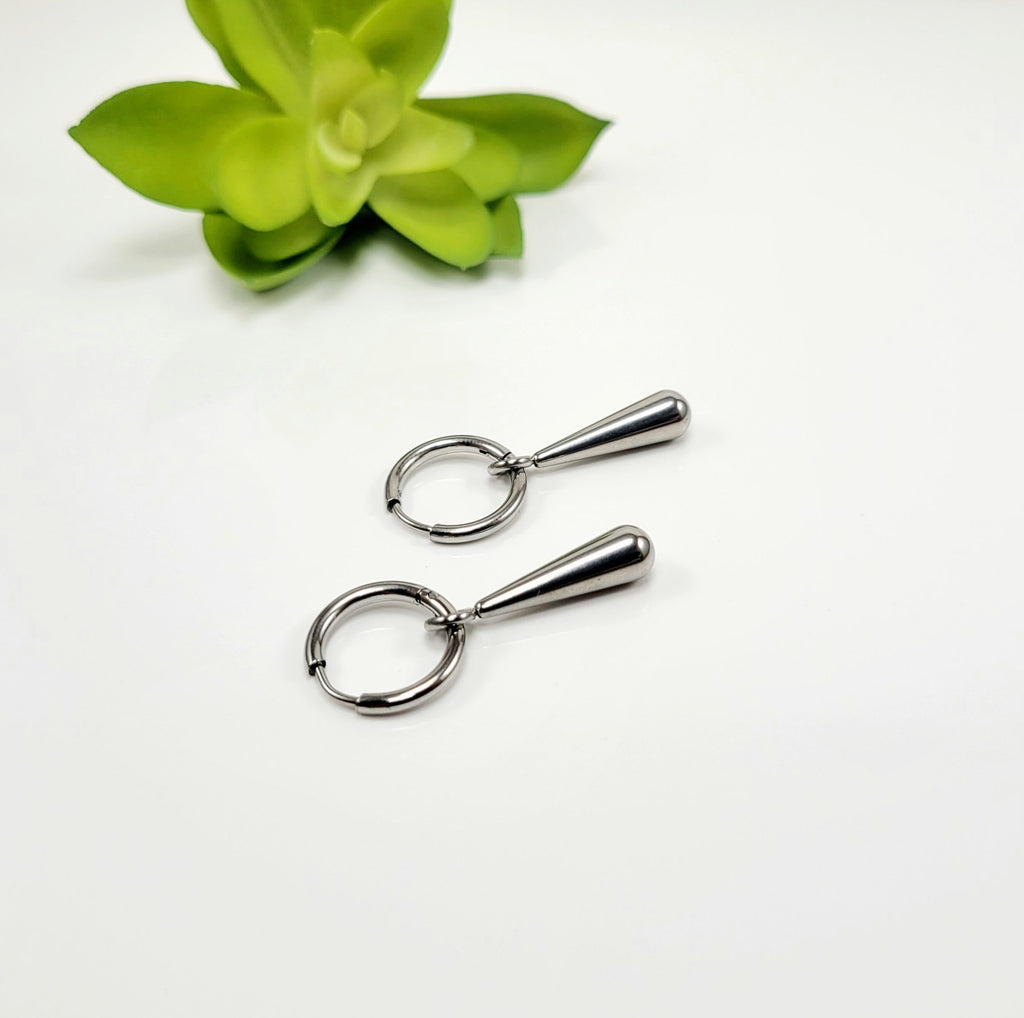 bold teardrop earrings